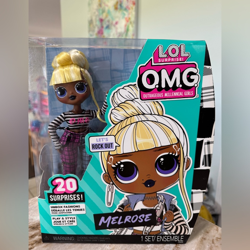 L.O.L. Surprise! O.M.G. Doll with Blonde and Black Outfit